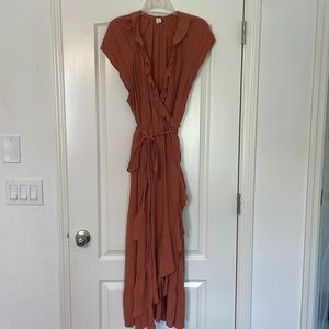 Old Navy wrap dress L